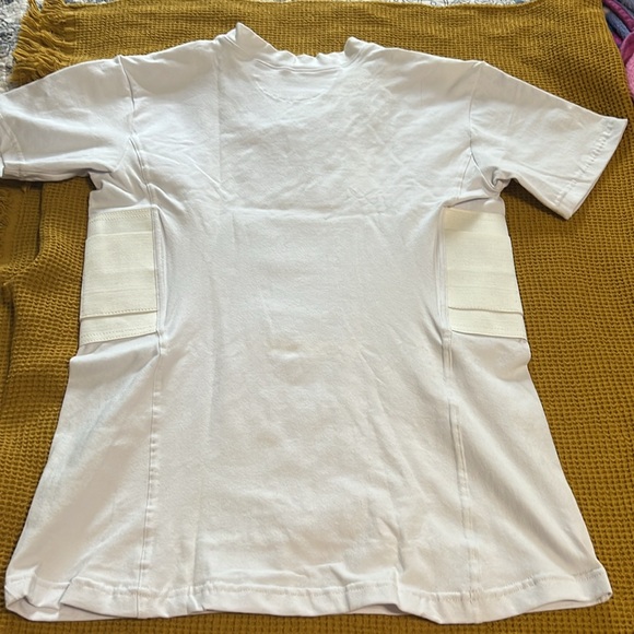Tagua Spandex Holster White V Neck Size XL Stretch Short Sleeve T Shirt - Picture 6 of 6